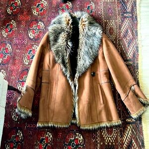 Jessica faux fur coat